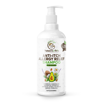 Nature’s Pets Co. – Anti-Itch Allergy Relief Shampoo